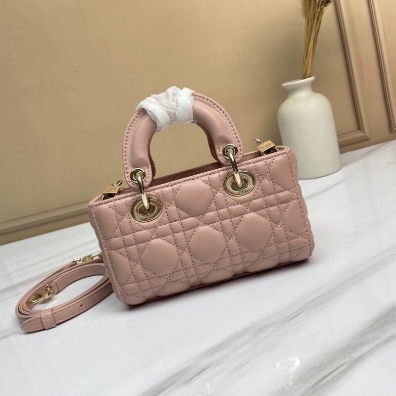 DIOR 𝗢𝗜𝗢𝗥 𝗗-𝗝𝗼𝘆 𝗕𝗮𝗴 17.5*10.5*6cm - 图片 4